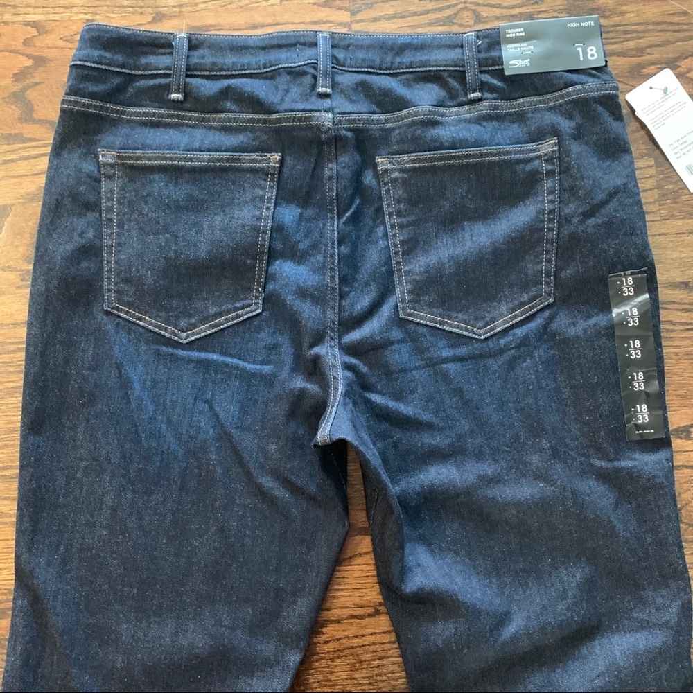 Silver High Note High Rise Trouser Plus size jeans - Picture 9 of 11